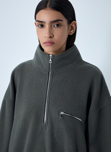 Zip-Up Fleece Sweatshirt RIER Zip-Up Fleece Sweatshirt Grey rrr0362003