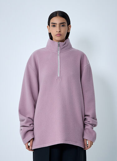 Zip-Up Fleece Sweatshirt RIER Zip-Up Fleece Sweatshirt Lilac rrr0362005