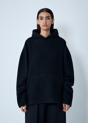RIER Hooded Fleece Sweatshirt Black rrr0362006