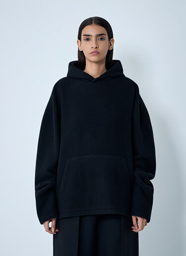 Hooded Fleece Sweatshirt RIER Hooded Fleece Sweatshirt Black rrr0362006