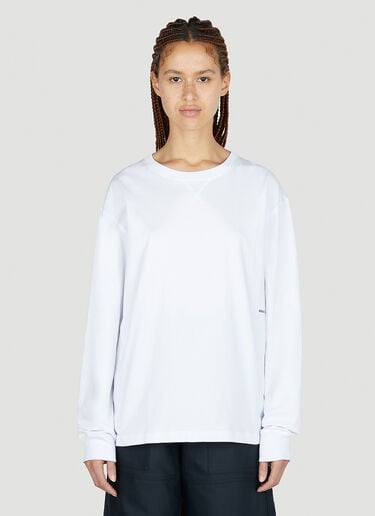 Dima Long Sleeve T-Shirt Soulland Dima Long Sleeve T-Shirt White sld0352004