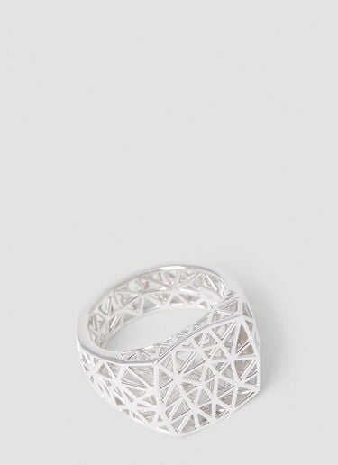 Mesh Ring Tom Wood Mesh Ring Silver tmw0352007