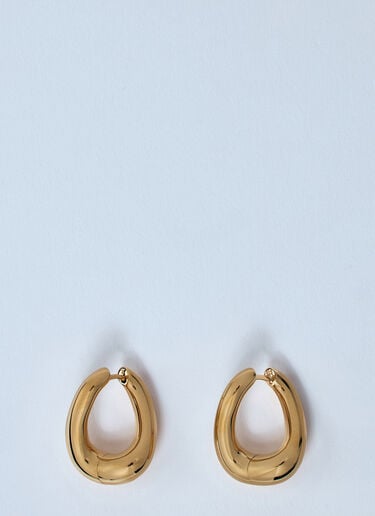 Tom Wood Twist Hoop Earrings Gold tmw0359010
