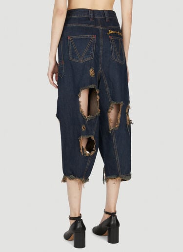 Distressed Macca Jeans Vivienne Westwood Distressed Macca Jeans Blue vvw0352002