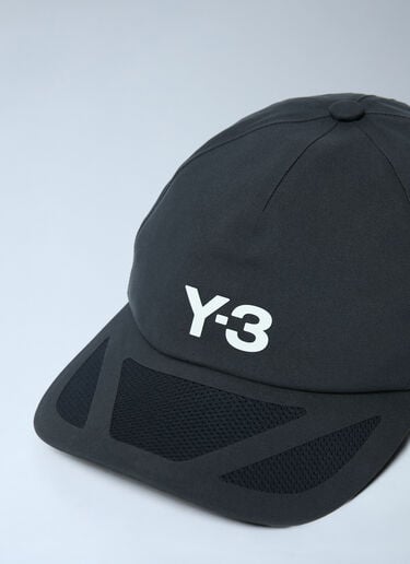 Logo Motif Baseball Cap Y-3 Logo Motif Baseball Cap Black yyy0362020