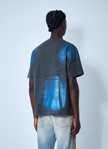 Acne Studios Logo Motif T-Shirt Blue acn0162009