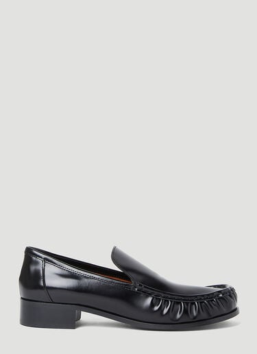 皮革乐福鞋 Acne Studios 皮革乐福鞋 黑色 acn0254021