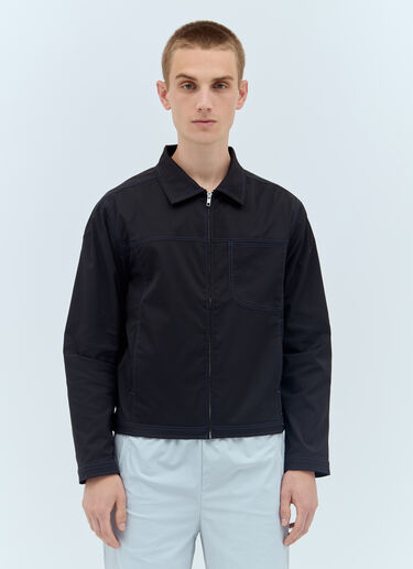 AFFXWRKS 탑스티치 집업 재킷  블랙 afx0156002