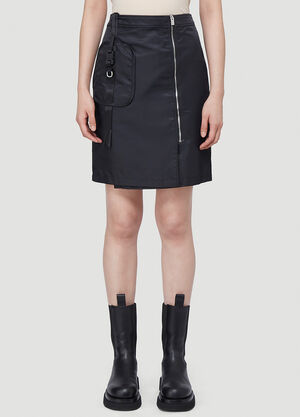 1017 ALYX 9SM Zip-Up Skirt Black aly0242003