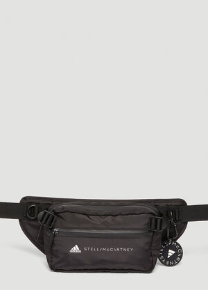adidas by Stella McCartney Logo Charm Belt Bag Black asm0246004