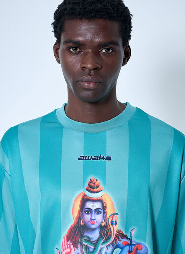 ロゴモチーフTシャツ Awake NY ロゴモチーフTシャツ グリーン awk0160011