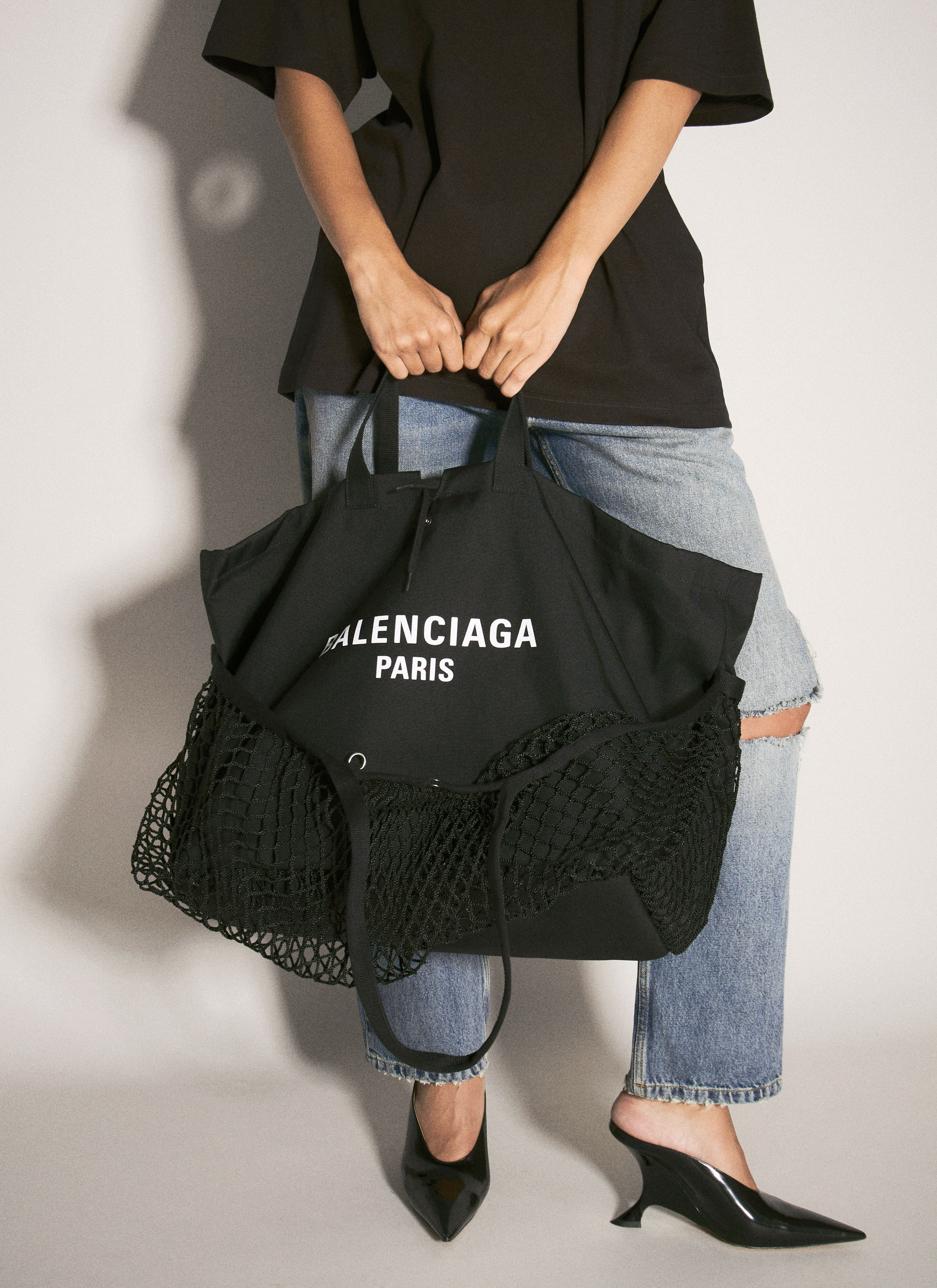 Balenciaga Women's' 24/7 Large Tote Bag in Black | LN-CC®