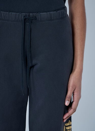 Balenciaga Tacky Tattoo Flared Track Pants Black bal0259050