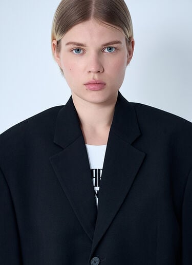 Balenciaga Cut-Off Blazer Black bal0261003