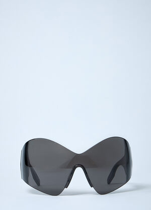 Balenciaga Mask バタフライサングラス ブラック bcs0353017