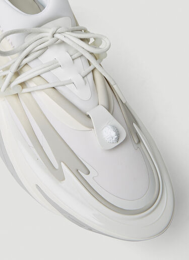 Balmain Unicorn Platform Sneakers White bln0151034