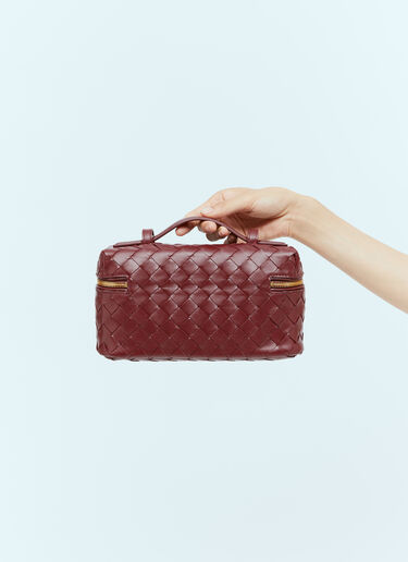 Bottega Veneta Intrecciato Shoulder Bag Red bov0256019