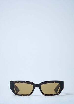 Bottega Veneta Dash Rectangular Sunglasses Brown bov0362002