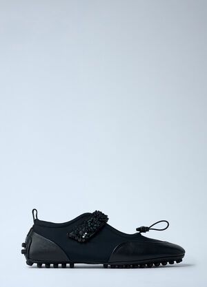Cecilie Bahnsen Sporty Mary Jane Shoes Black cec0262002