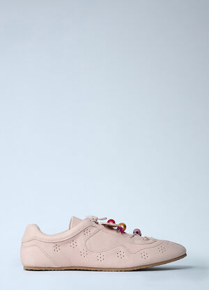 Cecilie Bahnsen Slim Sneakers Pink cec0262003