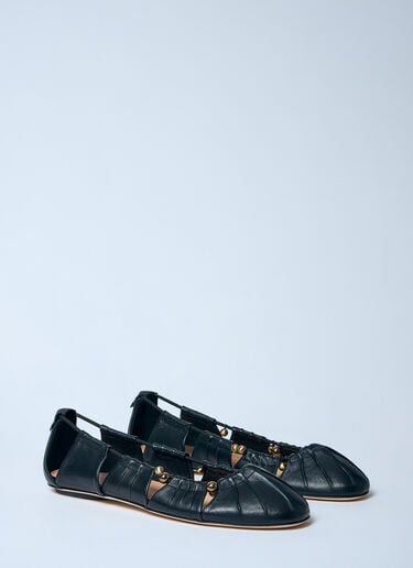 Chloé Luna Ballerina Flats Black chl0259025