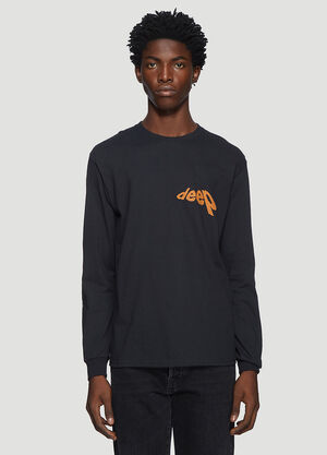 Darkoveli Deep Long Sleeve T-Shirt Black dko0136005