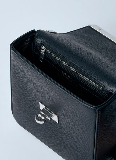Dolce & Gabbana 皮革斜挎包  黑色 dol0160008