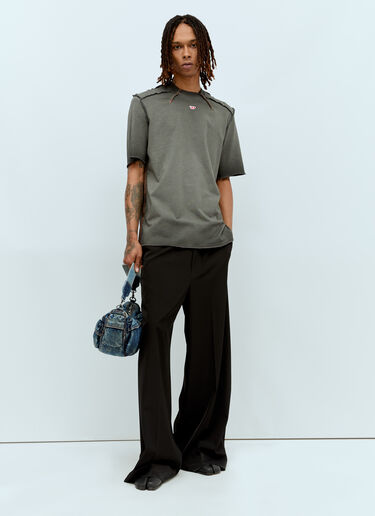 T-Erie-N 티셔츠 Diesel T-Erie-N 티셔츠 블랙 dsl0156025