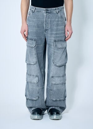 Diesel D-Touch-Cargo Jeans Grey dsl0159012