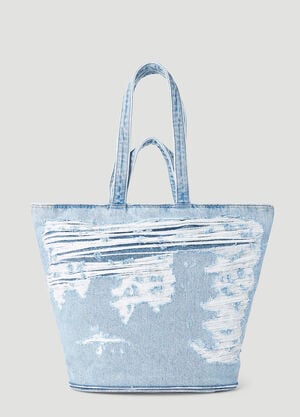 Diesel Off Tyger Shopper Tote Bag Blue dsl0251040