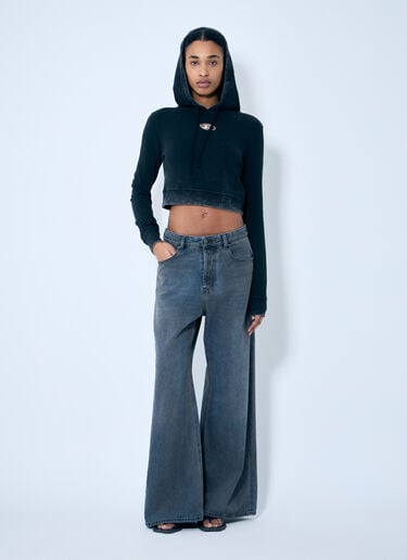 Diesel F-Slimmy-Hood-P5 运动衫  黑色 dsl0259004