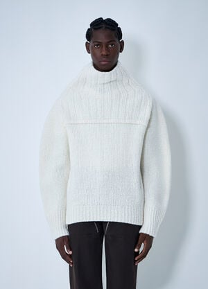 Dries Van Noten Wool Sweater White dvn0162028