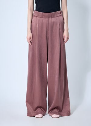 Dries Van Noten Pila Pants Bordeaux dvn0260011