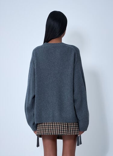Wool-Blend Sweater GANNI Wool-Blend Sweater Grey gan0261015