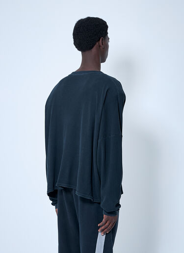 Shoulder Pad Thermal Sweatshirt GREG ROSS Shoulder Pad Thermal Sweatshirt Black grr0160002