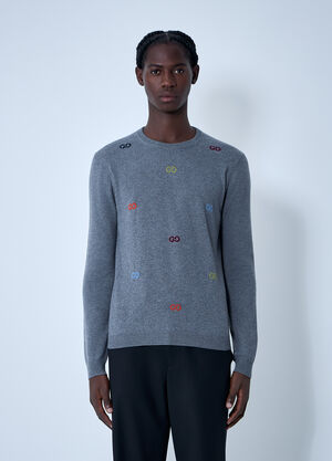 Gucci Cashmere Sweater Grey guc0161013