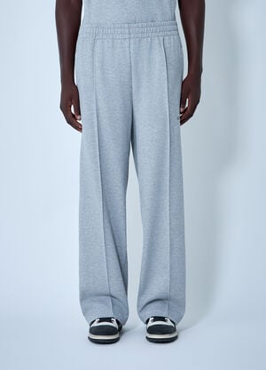 Gucci Logo Motif Track Pants Light Grey guc0161015