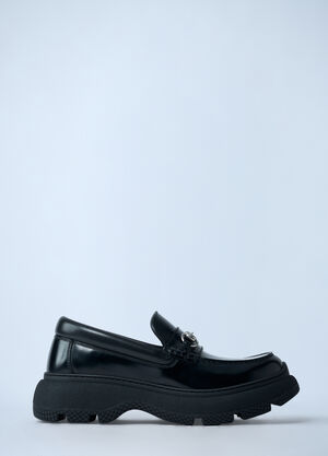 Gucci Leather Loafers Black guc0161050
