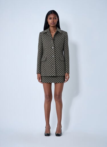 Gucci GG Bouclé Jacket Green guc0261104