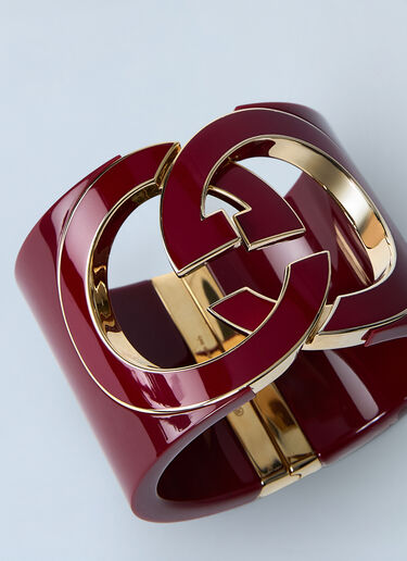 Gucci Interlocking G Bracelet Red guc0261141