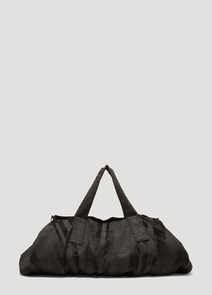 Hours Mud Stripe Duffle Bag Black hou0134010