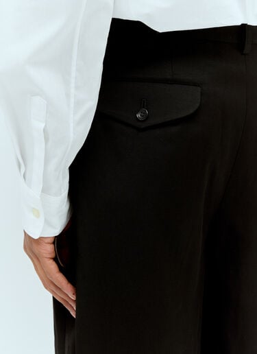 Draped Front Bermuda Shorts Comme des Garçons Homme Plus Draped Front Bermuda Shorts Black hpl0156007