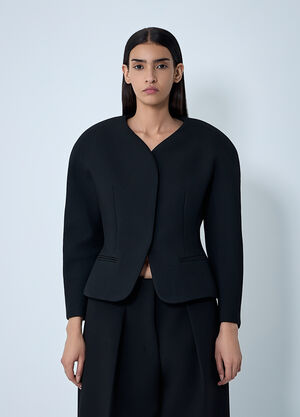 Jacquemus La Petite Veste Ovalo ジャケット  ブラック jac0262012