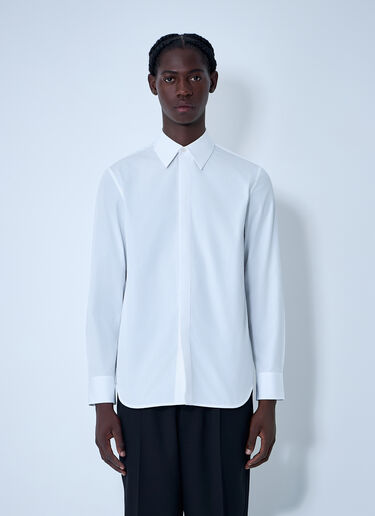 Cotton Button-Down Shirt Jil Sander Cotton Button-Down Shirt White jil0161006