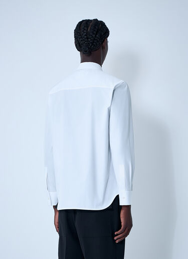 Cotton Button-Down Shirt Jil Sander Cotton Button-Down Shirt White jil0161006