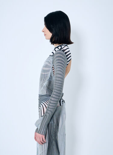 Jean Paul Gaultier 双层网眼紧身衣 白色 jpg0259003