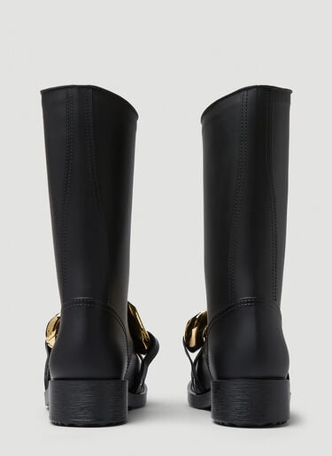 JW Anderson 체인 고무 부츠 블랙 jwa0249011
