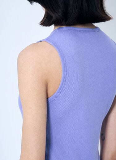 Anchor Logo Tank Top JW Anderson Anchor Logo Tank Top Purple jwa0259005