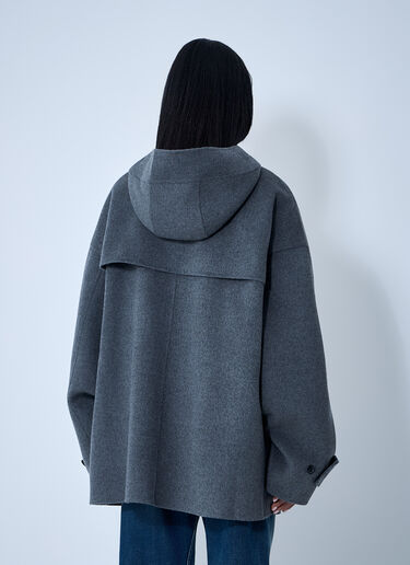JW Anderson Oversized Pea Coat Charcoal jwa0261001