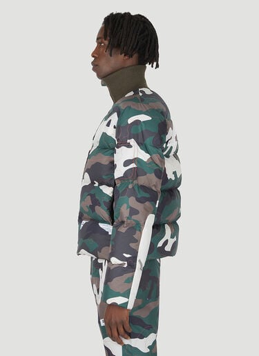 Airbag Patched Down Jacket KANGHYUK Airbag Patched Down Jacket Green kan0146003